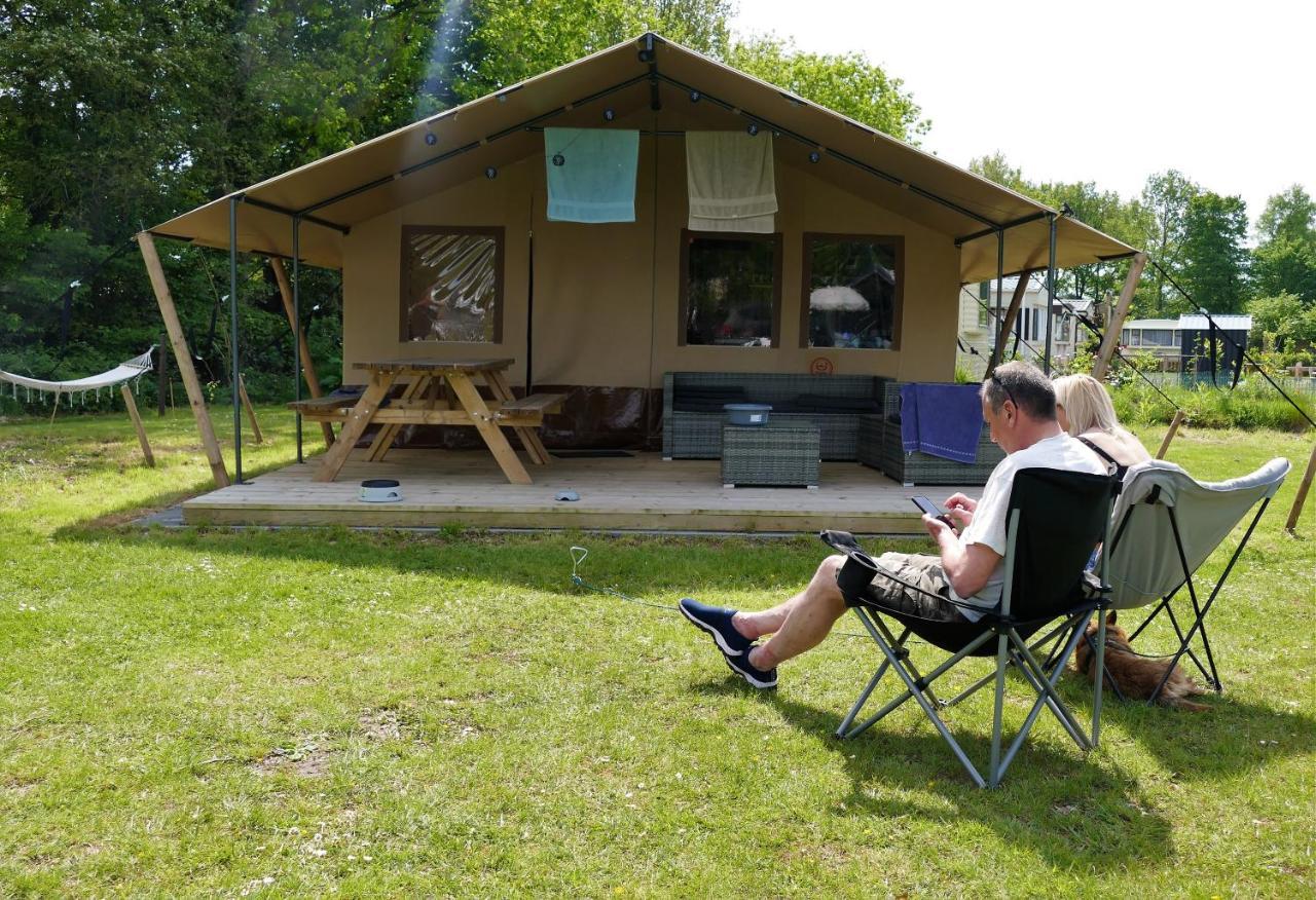 Safaritent Sarek, Wolvenspoor 10 Vledder Exteriér fotografie